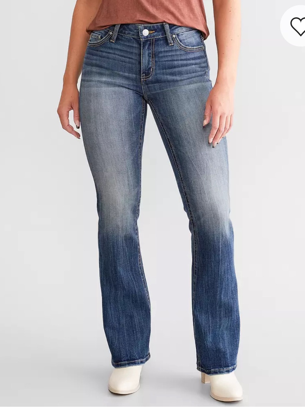 Daytrip Virgo Bootcut Mid-Rise Jeans